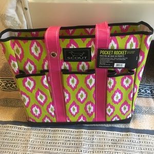 Scout Rocket Pocket zip top tote bag